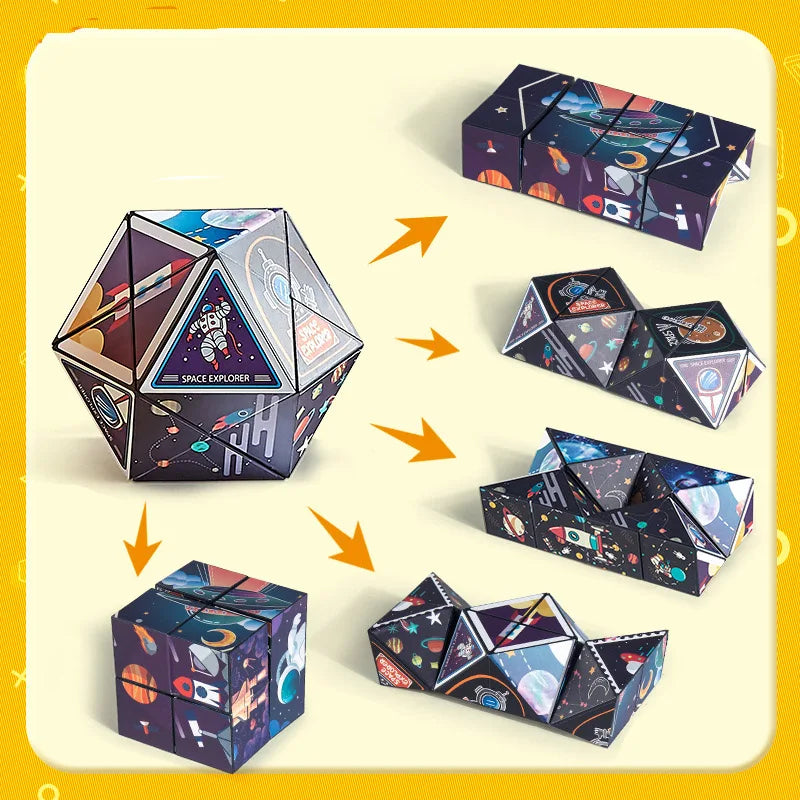 Desafie sua mente e de seu filho com nosso Cubo Mágico 3D. Explore a diversão do cubo mágico, para momento suaves e de competição. Escolha dentre as várias formas dos nossos cubo mágicos. Original e autêntico, nosso cubo mágico é perfeito para entusiastas e iniciantes. 